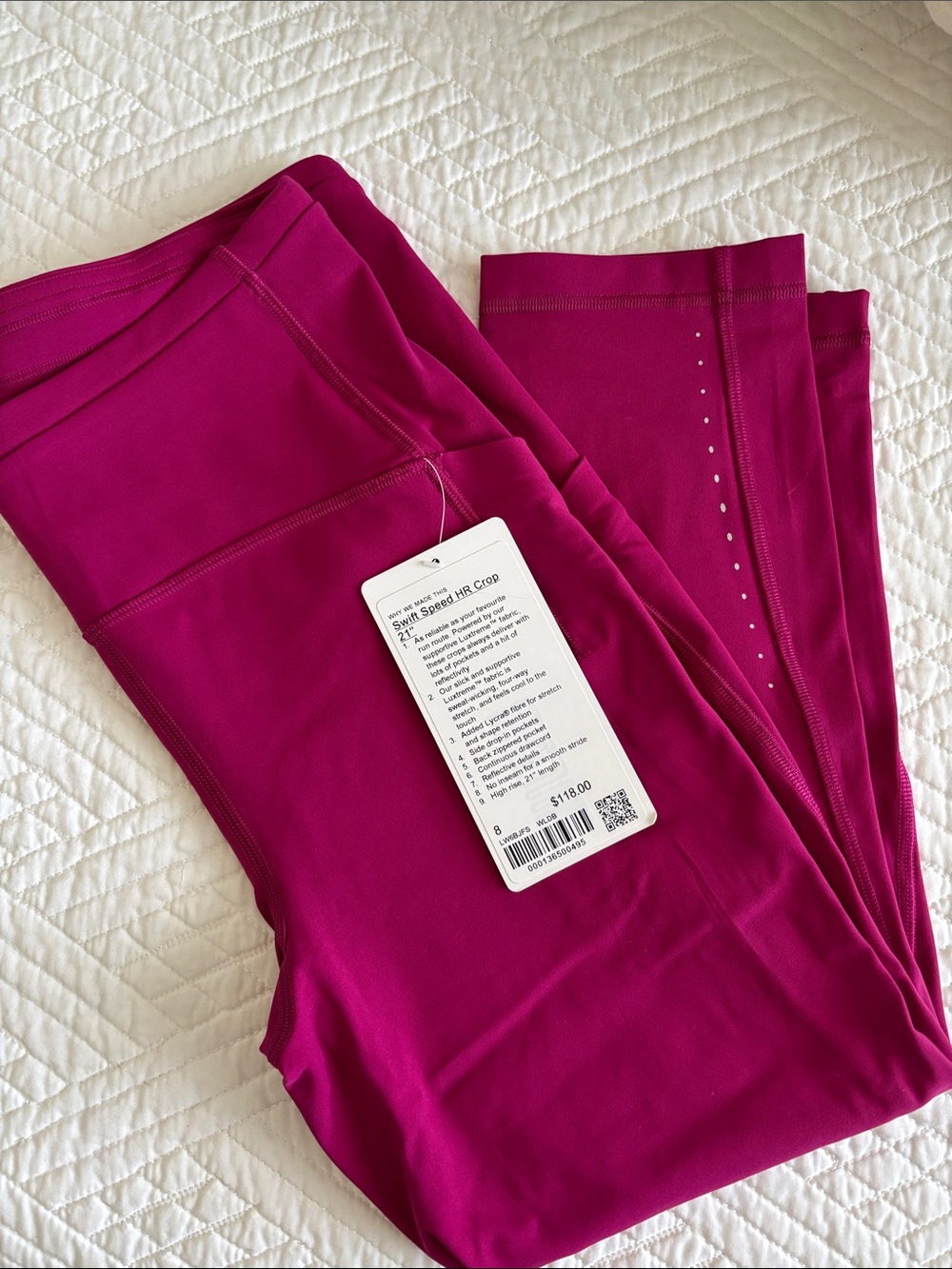 lululemon athletica Magenta Leggings